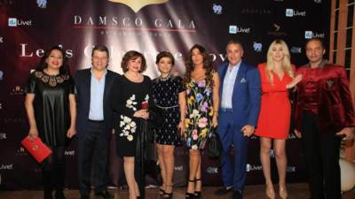 بالصور .. ناصيف زيتون وآدم ويارا نجوم حفل عيد الحب بدبي بحضور الهام شاهين وعابد فهد ومي حريري