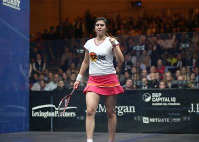 بالفيديو .. بطلة مصرية تفوز ببطولة العالم للإسكواش ثلاث مرات .. تعرفي عليها