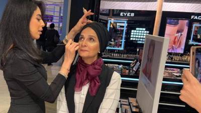 بالصور .. زينة النجار تحتفل بيوم "عيد الأم" مع INGLOT 