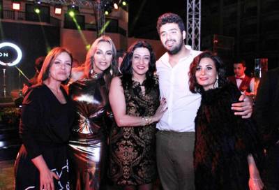 بالصور .. نجوم الفن والمجتمع بحفل ريهام عزمى