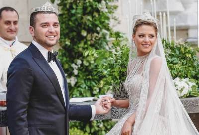 بالصور .. الزفاف الأسطوري لإبن المصمم العالمي إيلي صعب