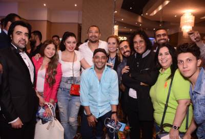 بالصور .. العرض الخاص لفيلم قهوة بورصة مصر