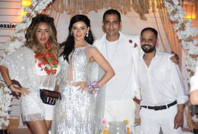 نجوم في الفن يحتفلون بزفاف هبة السيسي وباسل أمين بالساحل الشمالي