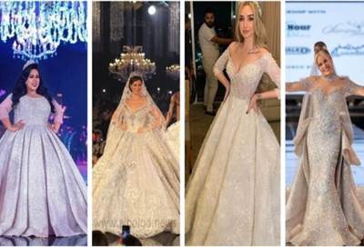 بالصور .. أسعار خيالية لـ فساتين زفاف النجمات آخرها بـ8 ملايين جنيه