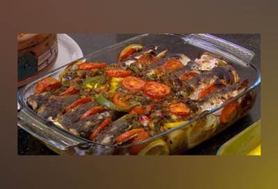 طريقة تحضير صينية سردين في الفرن بمذاق لايقاوم..!