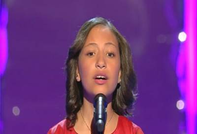 نجمة "ذا فويس كيدز" فى أولى حفلاتها بمصر