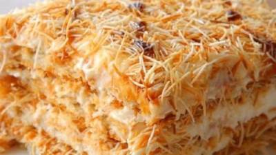 طريقة عمل حلوى الشعرية الباكستانية