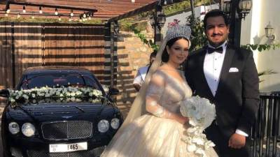 بالفيديو .. ديانا كرزون ترقص بحفل زفافها والامن يستدعي العريس 