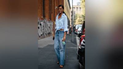 موضة جينز "التسعينيات" تعود من جديد لـ موضة 2020-2021..!
