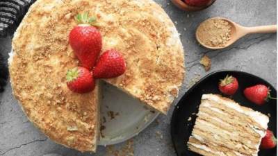 كيكة العسل الروسية مثالية لكل مناسبة