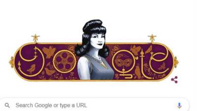 جوجل يحتفل مع العالم بذكرى ميلاد نجمة الشاشة شادية