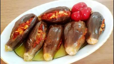 طريقة عمل المكدوس السريع بمذاق لا يقاوم