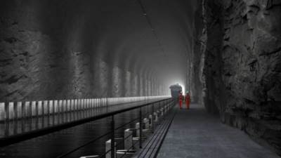 فى النرويج .. أول نفق للسفن تحت الجبال