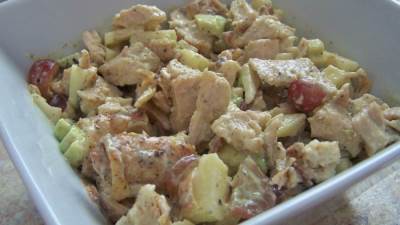 طريقة عمل سلطة الدجاج بالمايونيز