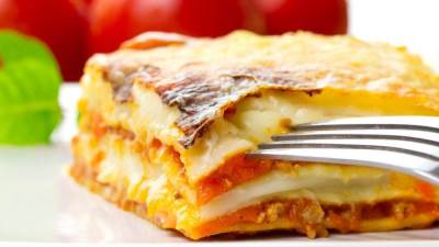 طريقة عمل لازانيا الدجاج مع الجبن الفيتا