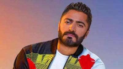 بالصورة .. تامر حسني يروّج لحفله القادم في العيد