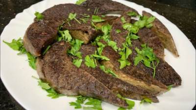 طريقة عمل طبق طحال بالنكهات