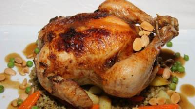 طريقة تتبيل الفراخ المشوية في الفرن