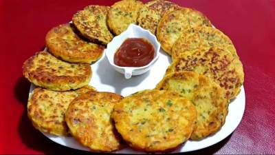 طريقة تحضير أقراص البطاطس