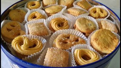 طريقة عمل بسكوت الزبدة