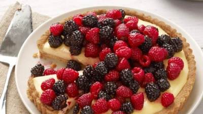 طريقة عمل تارت التوت