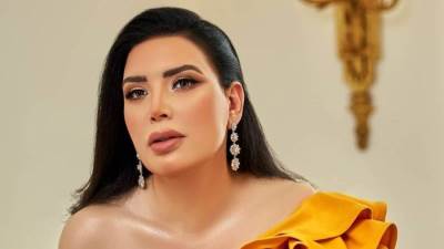 عبير صبري تحتفل بعيد ميلادها بالبيجامة