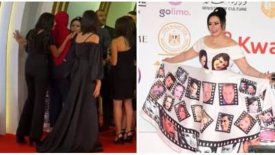  مشادة بين هند عاكف وأمن مهرجان القاهرة السينمائي بعد منعها من الدخول