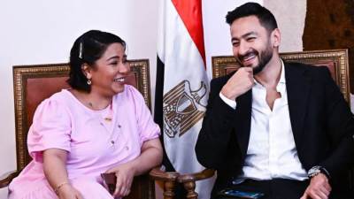 شيرين توجه رسالة خاصة لحمادة هلال.. فماذا قالت له؟