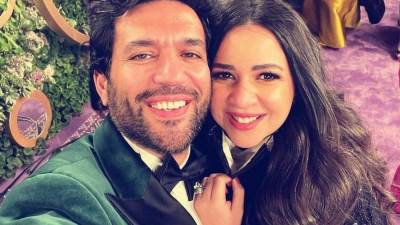 أنباء عن إنجاب إيمي سمير غانم مولودها الأول