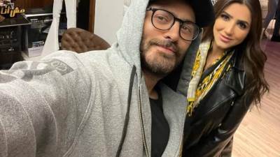 مي عمر بطلة فيلم تامر حسني الجديد