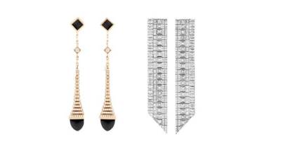 باقة من الأقراط الذهب الطويلة.. تألقي بها في عيد الفطر