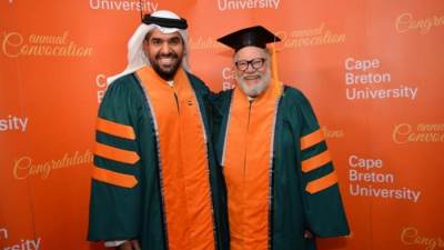 نجوم حصلوا على الدكتوراه الفخرية