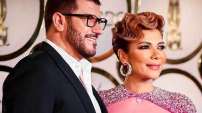  أصالة وزوجها فائق حسن يحتفلان بالذكرى الثانية لزواجهما