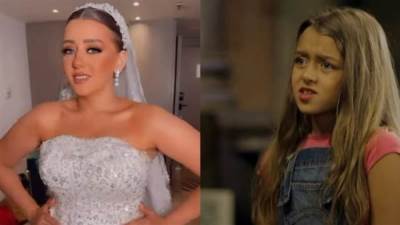 ليلى عدنان طفلة مسلسل "الكبير أوي" تحتفل بزفافها.. صور