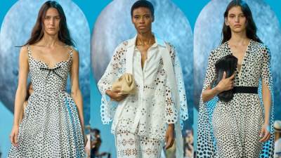 مجموعة إيلي صعب لربيع وصيف 2024 لامرأة أنيقة ومتوهجة كالقمر