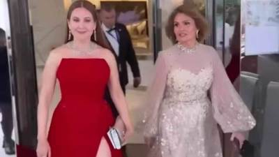  ريا أبي راشد ويسرا تتألقان على ريد كاربت مهرجان كان السينمائي الدولي