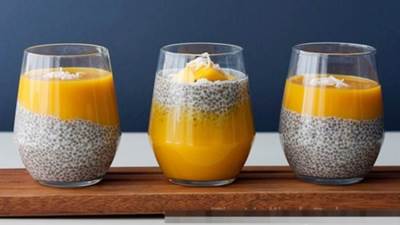 عصير المانجو مع بذور الشيا.. مشروب صيفي صحي بامتياز