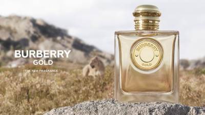 نفحات الفانيليا الآسرة تغمر العطر الجديد BURBERRY GOLD المركّز