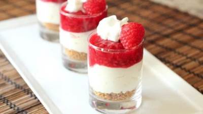 طريقة عمل حلى كاسات التشيز كيك 