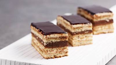 طريقة عمل أوبرا كيك الفرنسية الأصلية