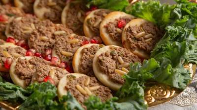 طريقة عمل صفيحة اللحم اللبنانية