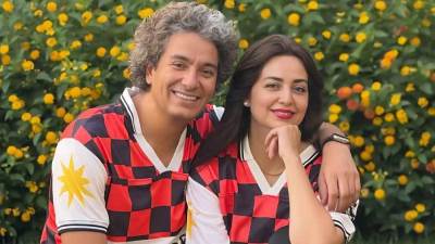 هبة مجدي تحتفل بعيد ميلاد زوجها الفنان محمد محسن برسالة رومانسية