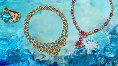 اكتشفي تفاصيل مجموعة مجوهرات Summer Blue Book 2026من .Tiffany & Co
