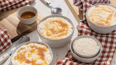 طريقة عمل بودينغ الأرز بالكراميل